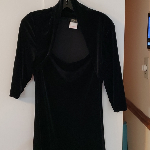 Lori M Collection Dress with Attached Jacket - Picture 6 of 6